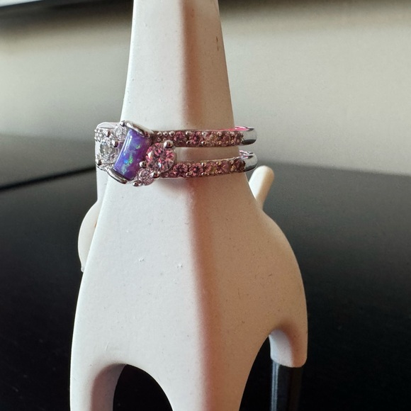 BP Sterling Ring with Lilac Opal (RBP 5711) - Picture 7 of 11